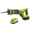 Ryobi ONE+ 18-Volt Cordless Reciprocating Saw Kit With 4.0 Ah Battery And Charger