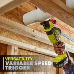 Ryobi ONE+ HP 18V Brushless Cordless Compact One-Handed Reciprocating Saw (Tool Only) -RYOBI TOOLS SALE ryobi reciprocating saws psbrs02b 4f 1000