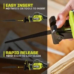 Ryobi ONE+ HP 18V Brushless Cordless Compact One-Handed Reciprocating Saw Kit With 2.0 Ah Battery And Charger -RYOBI TOOLS SALE ryobi reciprocating saws psbrs02k1 c3 1000