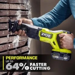 Ryobi ONE+ 18V HIGH PERFORMANCE Kit W/ (2) 4.0 Ah Batteries, 2.0 Ah Battery, 2-Port Charger, & ONE+ HP Brushless Recip Saw -RYOBI TOOLS SALE ryobi reciprocating saws psk023 pblrs01b 66 1000
