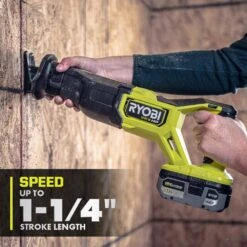 Ryobi ONE+ 18V HIGH PERFORMANCE Kit W/ (2) 4.0 Ah Batteries, 2.0 Ah Battery, 2-Port Charger, & ONE+ HP Brushless Recip Saw -RYOBI TOOLS SALE ryobi reciprocating saws psk023 pblrs01b a0 1000