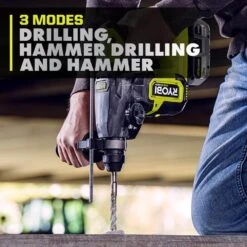 Ryobi ONE+ HP 18V Brushless Cordless 1 In. SDS-Plus Rotary Hammer Drill (Tool Only) -RYOBI TOOLS SALE ryobi rotary hammers p223 66 1000