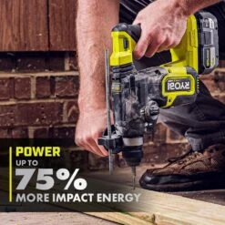 Ryobi ONE+ HP 18V Brushless Cordless 1 In. SDS-Plus Rotary Hammer Drill (Tool Only) -RYOBI TOOLS SALE ryobi rotary hammers p223 a0 1000