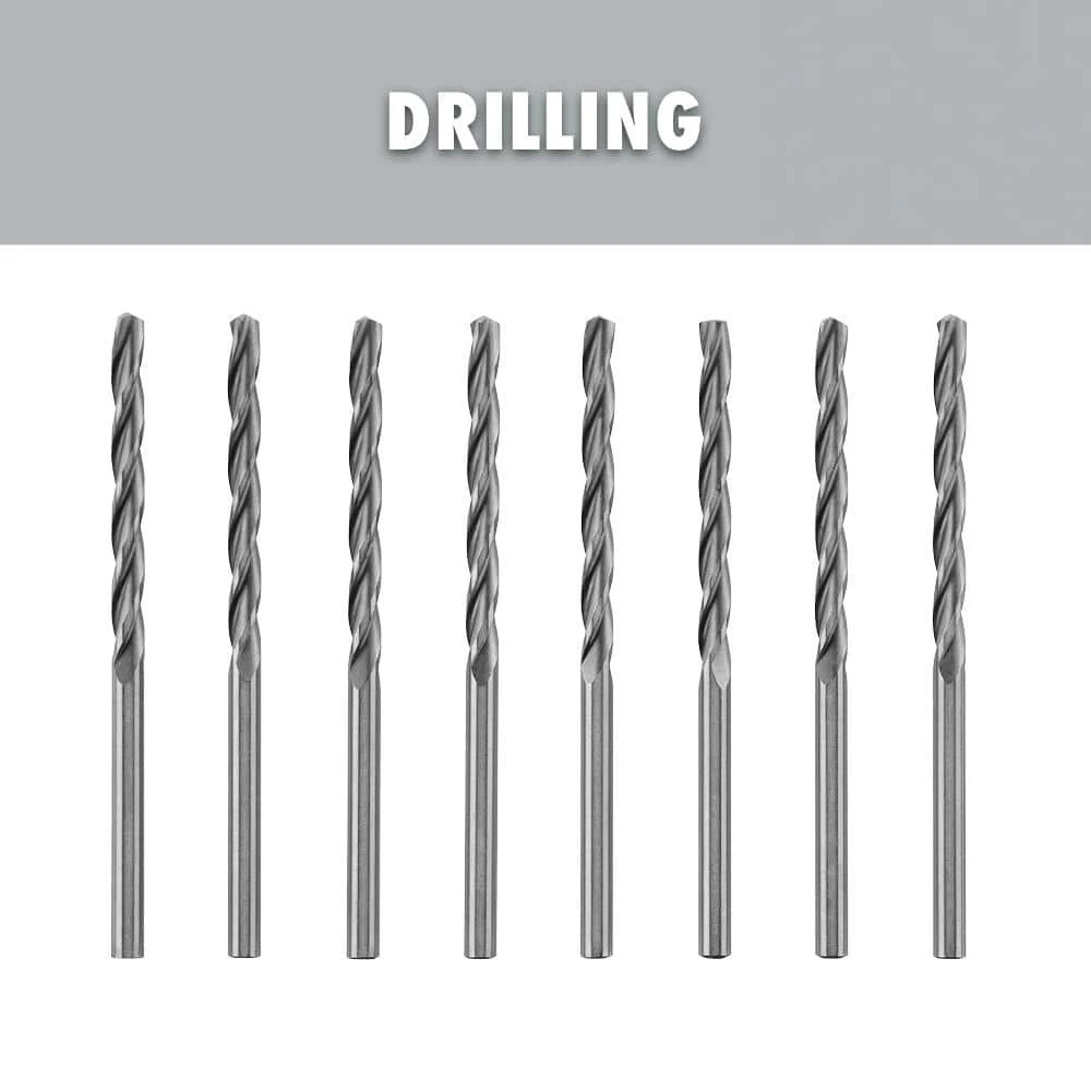 Ryobi Rotary Tool 8-Piece Standard Point Drywall Cutting Bits (For Drywall) 1 Ryobi Rotary Tool 8-Piece Standard Point Drywall Cutting Bits (For Drywall)