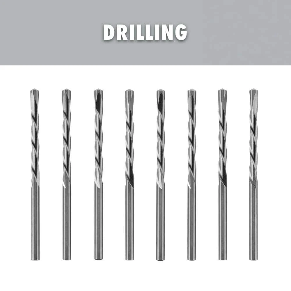 Ryobi Rotary Tool 8-Piece Guide Point Drywall Cutting Bits (For Drywall) 1 Ryobi Rotary Tool 8-Piece Guide Point Drywall Cutting Bits (For Drywall)