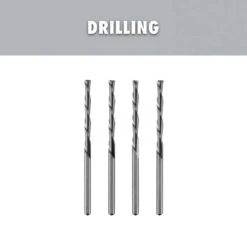 Ryobi Rotary Tool 4-Piece Wood And Plastic Bits (For Wood And Plastic