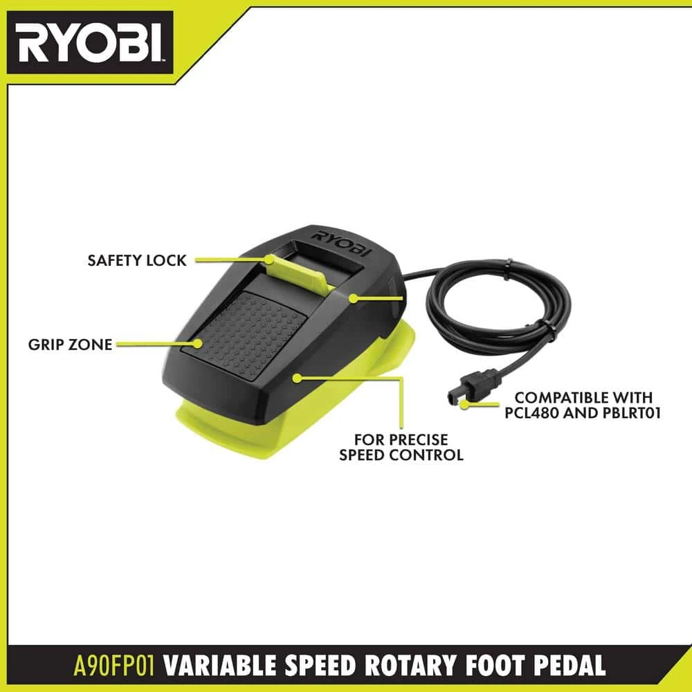 Ryobi Variable Speed Rotary Foot Pedal 3 Ryobi Variable Speed Rotary Foot Pedal - Image 3