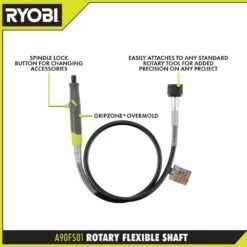 Ryobi Rotary Flexible Shaft -RYOBI TOOLS SALE ryobi rotary tool attachments a90fs01a 40 1000