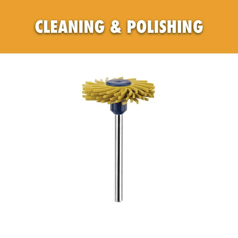 Ryobi Rotary Tool 80 Grit Cleaning And Polishing Disc (For Metal And Plastic) 1 Ryobi Rotary Tool 80 Grit Cleaning And Polishing Disc (For Metal And Plastic)