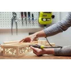 Ryobi ONE+ 18V Cordless Rotary Tool Kit With 1.5 Ah Battery And Charger -RYOBI TOOLS SALE ryobi rotary tools p460k1sb 4f 1000