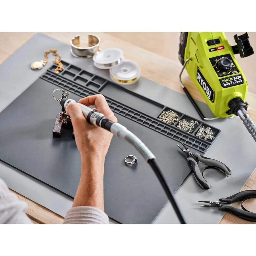 Ryobi ONE+ HP 18V Brushless Cordless Rotary Tool (Tool Only) With Variable Speed Rotary Foot Pedal 5 Ryobi ONE+ HP 18V Brushless Cordless Rotary Tool (Tool Only) With Variable Speed Rotary Foot Pedal - Image 5