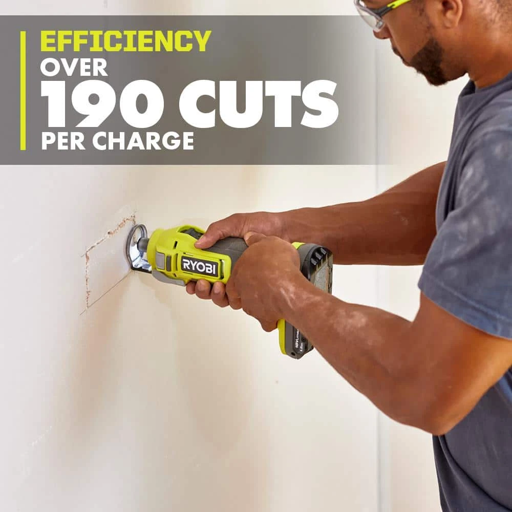 Ryobi ONE+ 18V Cordless Cut-Out Tool With 2.0 Ah Battery And Charger Kit 4 Ryobi ONE+ 18V Cordless Cut-Out Tool With 2.0 Ah Battery And Charger Kit - Image 4