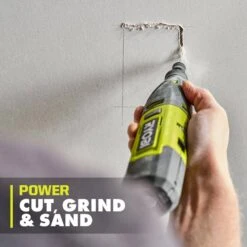 Ryobi 12V Cordless Rotary Tool Kit With Rotary Tool 29-Piece Sanding And Polishing Kit (For Wood, Metal And Plastic) -RYOBI TOOLS SALE ryobi rotary tools tvm01 a90as29 66 1000