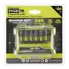 Ryobi 2 In. Diamond Grit Impact Drive Bits (12-Piece)