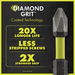 Ryobi 1 In. Diamond Grit Impact Drive Bits (22-Piece) -RYOBI TOOLS SALE ryobi screwdriver bits a962203 44 1000