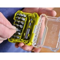 Ryobi 1 In. Diamond Grit Impact Drive Bits (22-Piece) -RYOBI TOOLS SALE ryobi screwdriver bits a962203 66 1000