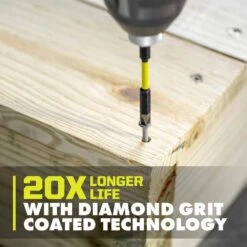 Ryobi 3-1/2 In. Diamond Grit Impact Drive Bits (3-Piece) 15 Ryobi 3-1/2 In. Diamond Grit Impact Drive Bits (3-Piece) -RYOBI TOOLS SALE ryobi screwdriver bits a96301 1d 1000