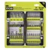 Ryobi Impact Rated Screwdriver Drill Bit Kit (50-Piece)
