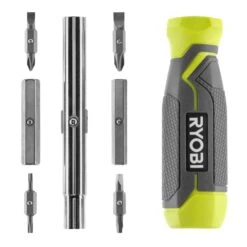Ryobi 11-in-1 Multi-bit Screwdriver With Cushion Grip Handle -RYOBI TOOLS SALE ryobi screwdriver sets rhsdm1101 77 1000