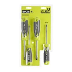 Ryobi Screwdriver Set (4-Piece) With Cushion Grip Handles 19 Ryobi Screwdriver Set (4-Piece) With Cushion Grip Handles -RYOBI TOOLS SALE ryobi screwdriver sets rhsds02 4f 1000