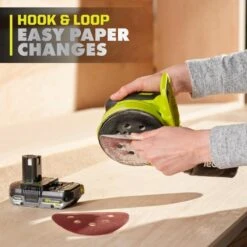 Ryobi ONE+ HP 18V Brushless Cordless 5 In. Random Orbit Sander (Tool Only) -RYOBI TOOLS SALE ryobi sheet sanders pblsd01b 77 1000