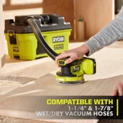 Ryobi ONE+ HP 18V Brushless Cordless 5 In. Random Orbit Sander (Tool Only) -RYOBI TOOLS SALE ryobi sheet sanders pblsd01b a0 1000