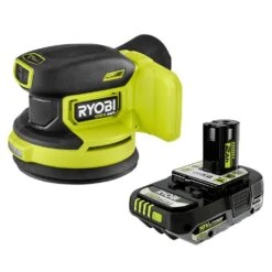 Ryobi ONE+ HP 18V Brushless Cordless 5 In. Random Orbit Sander With ONE+ 18V 2.0 Ah Lithium-Ion HIGH PERFORMANCE Battery
