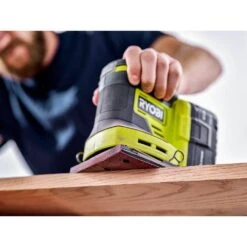 Ryobi ONE+ 18V Lithium-Ion 4.0 Ah Battery, 2.0 Ah Battery, And Charger Kit With ONE+ Cordless 1/4 Sheet Sander -RYOBI TOOLS SALE ryobi sheet sanders pcl401b psk106sb 66 1000
