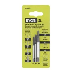 Ryobi Screw Extractor Set (3-Piece)
