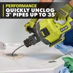 Ryobi 1/4 In. Auger Drum Replacement 35 Ft. Cable -RYOBI TOOLS SALE ryobi specialty power tool accessories a122ad3 a0 1000