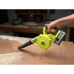Ryobi ONE+ 18V Cordless Compact Workshop Blower With 2.0 Ah Battery And Charger -RYOBI TOOLS SALE ryobi specialty power tools p755 psk005 c3 1000