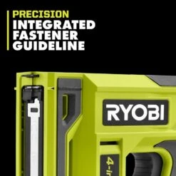 Ryobi USB Lithium 4-in-1 Stapler/Nailer Kit With 3.0 Ah Battery, Charging Cable, And FREE USB Lithium 2.0 Ah Battery -RYOBI TOOLS SALE ryobi staplers fvn51k fvb02 1f 1000