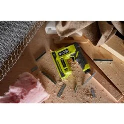Ryobi USB Lithium 4-in-1 Stapler/Nailer Kit With 3.0 Ah Battery, Charging Cable, And FREE USB Lithium 2.0 Ah Battery -RYOBI TOOLS SALE ryobi staplers fvn51k fvb02 fa 1000