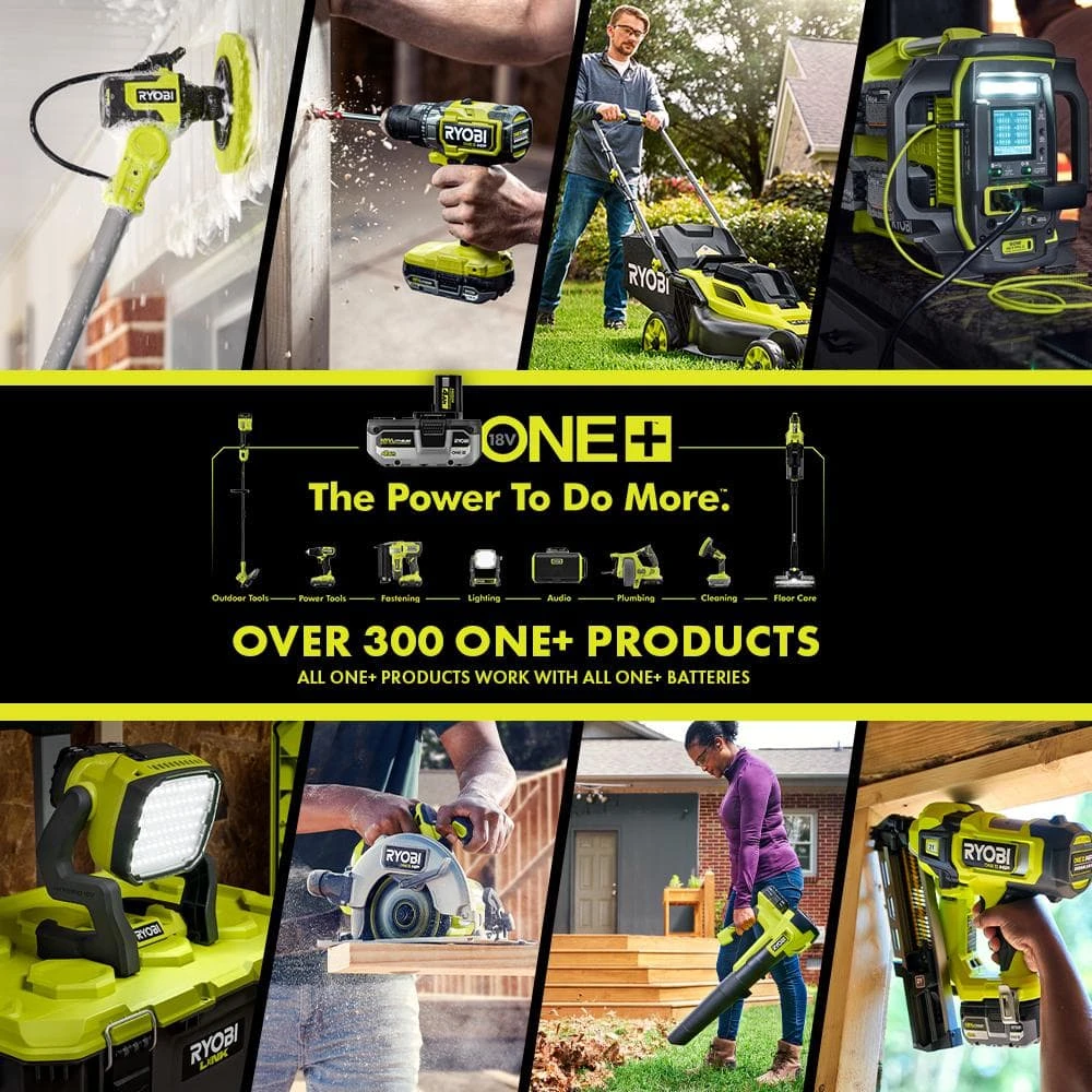Ryobi ONE+ 18V AirStrike 18-Gauge Cordless Cordless Narrow Crown Stapler 12 Ryobi ONE+ 18V AirStrike 18-Gauge Cordless Cordless Narrow Crown Stapler - Image 12