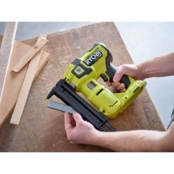Ryobi ONE+ HP 18V Brushless Cordless 18-Gauge Narrow Crown Stapler (Tool Only) -RYOBI TOOLS SALE ryobi staplers pbl324b fa 1000