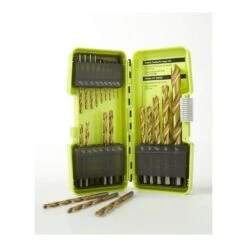 Ryobi Titanium Coated Drill Bit Set (21-Piece) -RYOBI TOOLS SALE ryobi twist drill bits a972102 4f 1000
