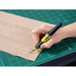 Ryobi Quick Change Hobby Knife With #11 Steel Precision Hobby Knife Replacement Utility Knife Blades (5-Piece) -RYOBI TOOLS SALE ryobi utility knives rhckp04 rhckb5011 66 1000