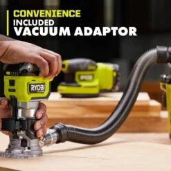 Ryobi ONE+ HP 18V Brushless Cordless Compact Router (Tool Only) 18 Ryobi ONE+ HP 18V Brushless Cordless Compact Router (Tool Only) -RYOBI TOOLS SALE ryobi wood routers pblrr01b 1d 1000