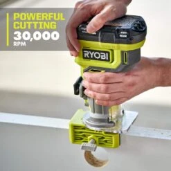 Ryobi ONE+ 18V Cordless Compact Fixed Base Router (Tool Only) -RYOBI TOOLS SALE ryobi wood routers pcl424b a0 1000