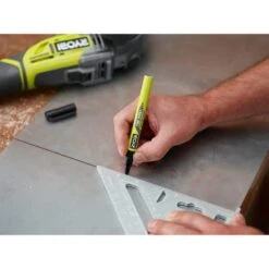 Ryobi Black Fine Point Permanent Workshop Marker (12-Pack) -RYOBI TOOLS SALE ryobi writing utensils rpm121 12 44 1000